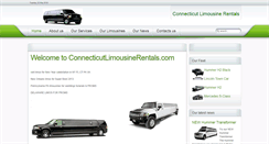 Desktop Screenshot of connecticutlimousinerentals.com